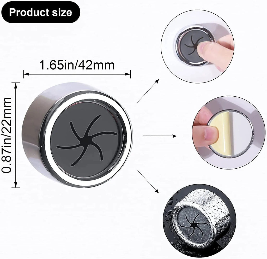 Wall Mounted Multi-Purpose Storage Hooks 3-pack