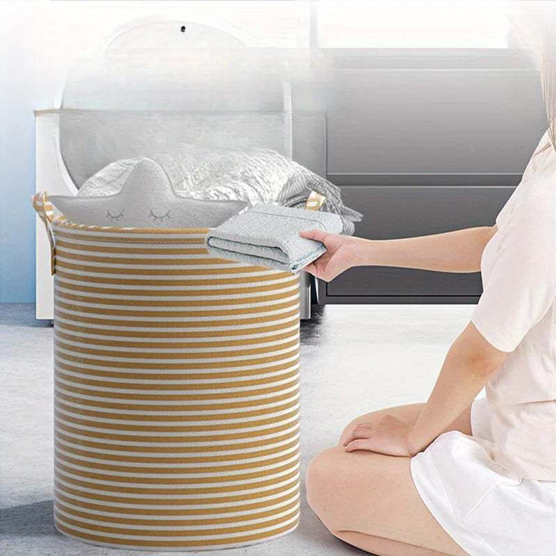 Reusable Storage Basket With Handles