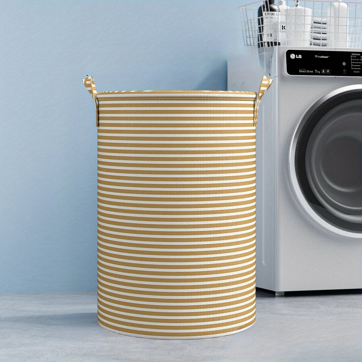 Reusable Storage Basket With Handles