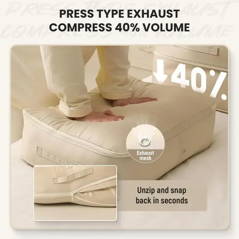 Self-Compression Storage Bag