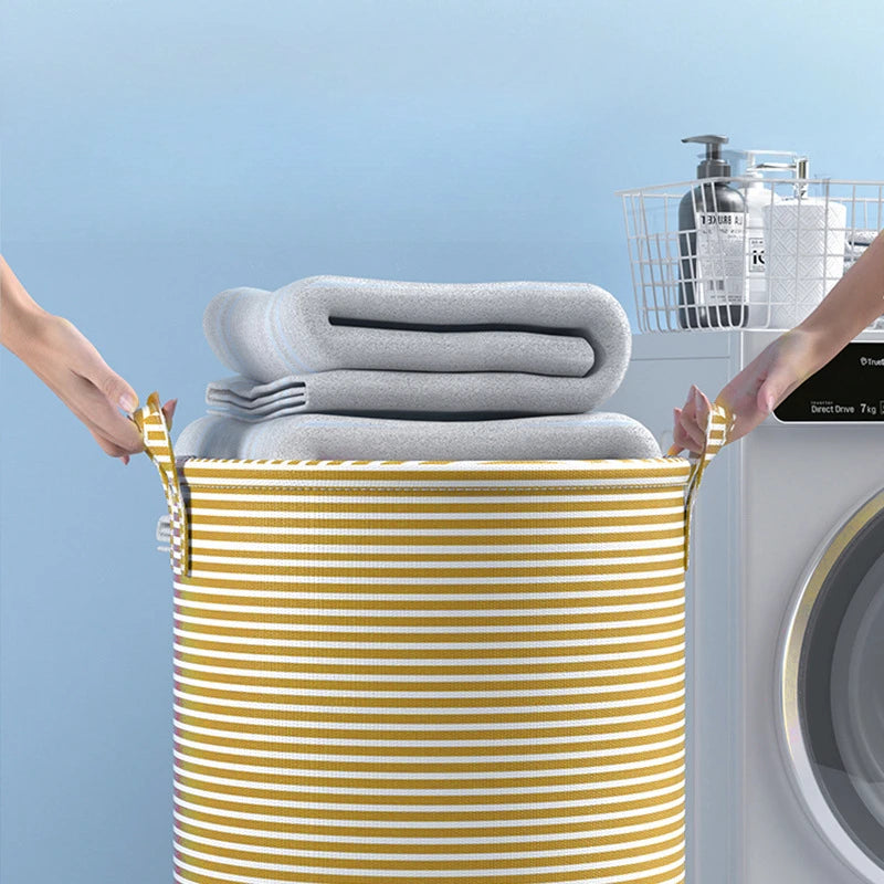 Reusable Storage Basket With Handles