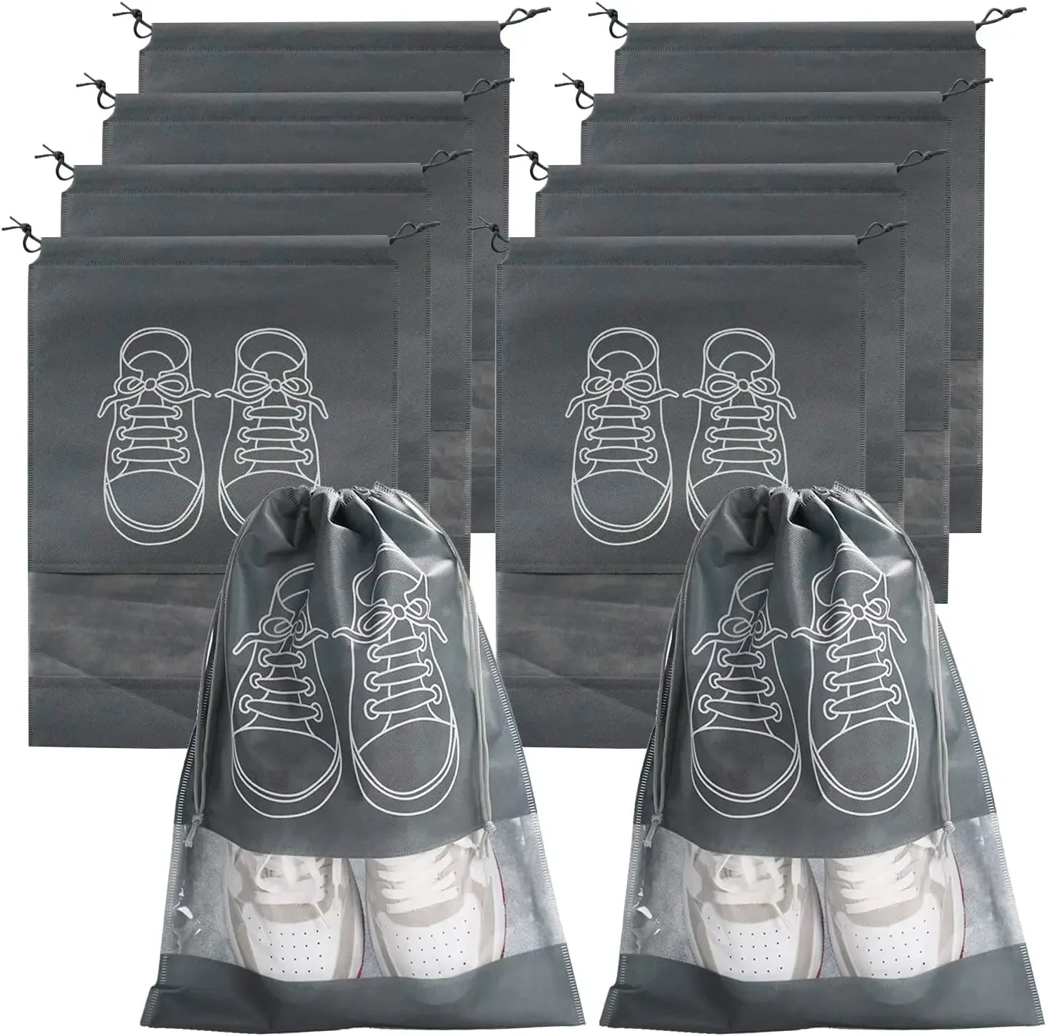 Foldable Non-Woven Shoe Storage Bag