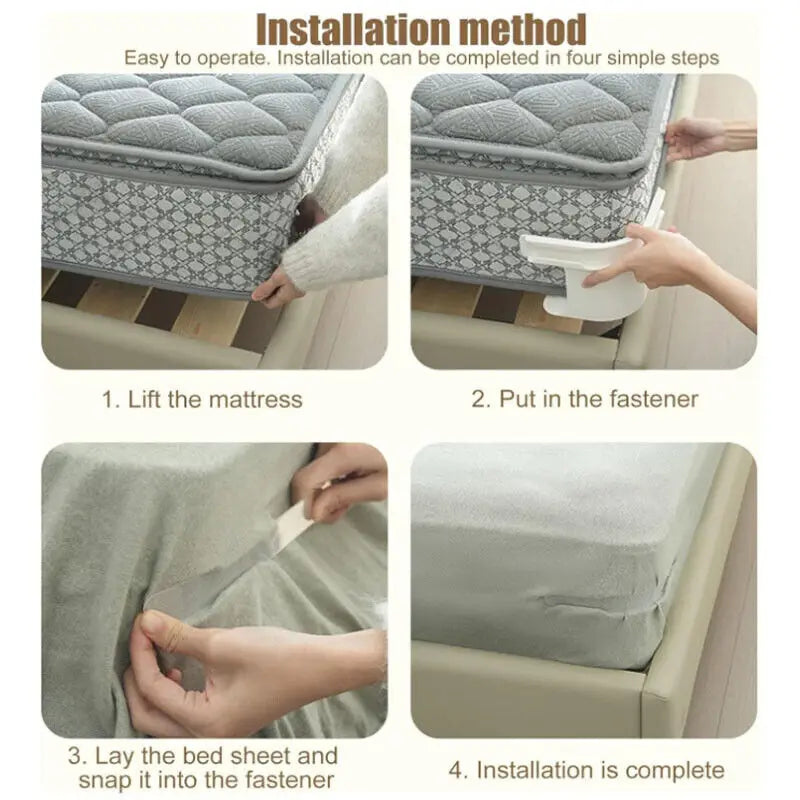 4PCS Adjustable Bed sheet Corner Straps
