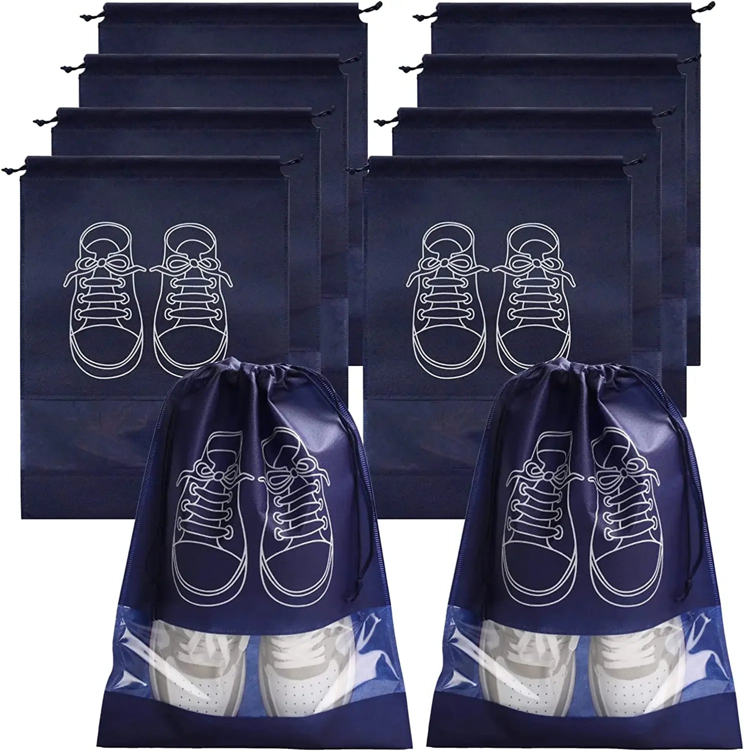 Foldable Non-Woven Shoe Storage Bag
