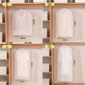 Transparent Garment Storage Bags With Zipper