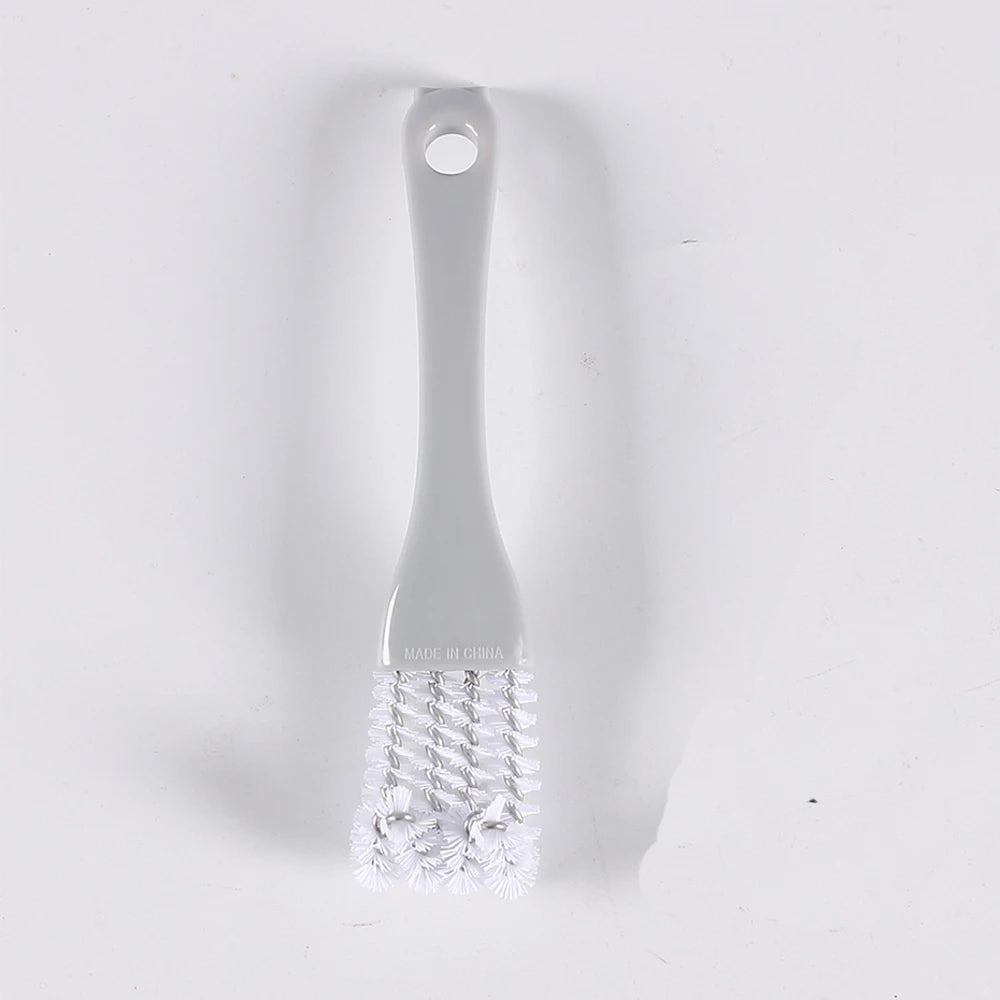 Grill Brush V-shaped Hooked Brush and Scraper Multifunctional Barbecue Kit Net Cleaning Brush for  Kitchen Gadget