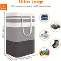 Foldable Fabric Laundry Storage Basket