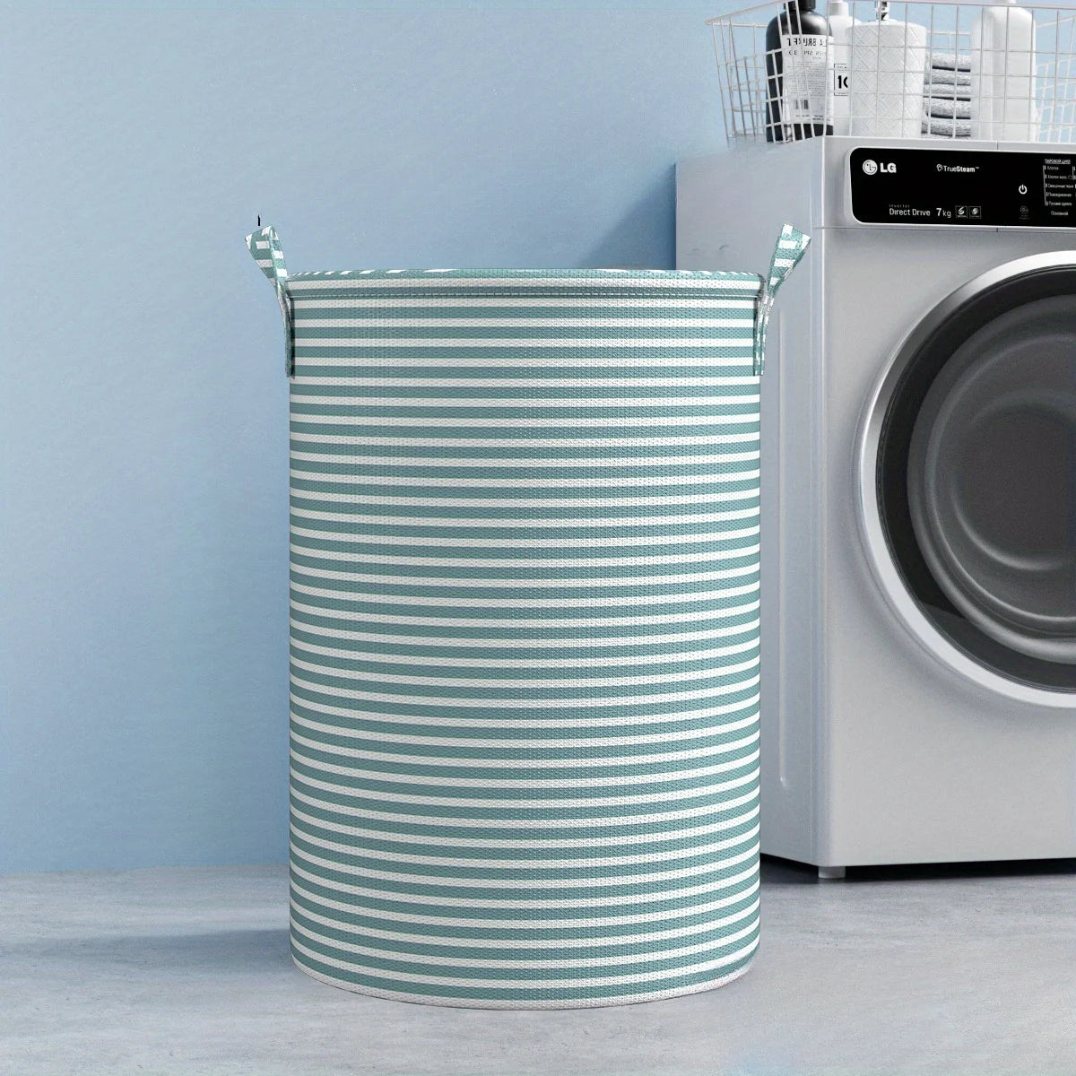 Reusable Storage Basket With Handles