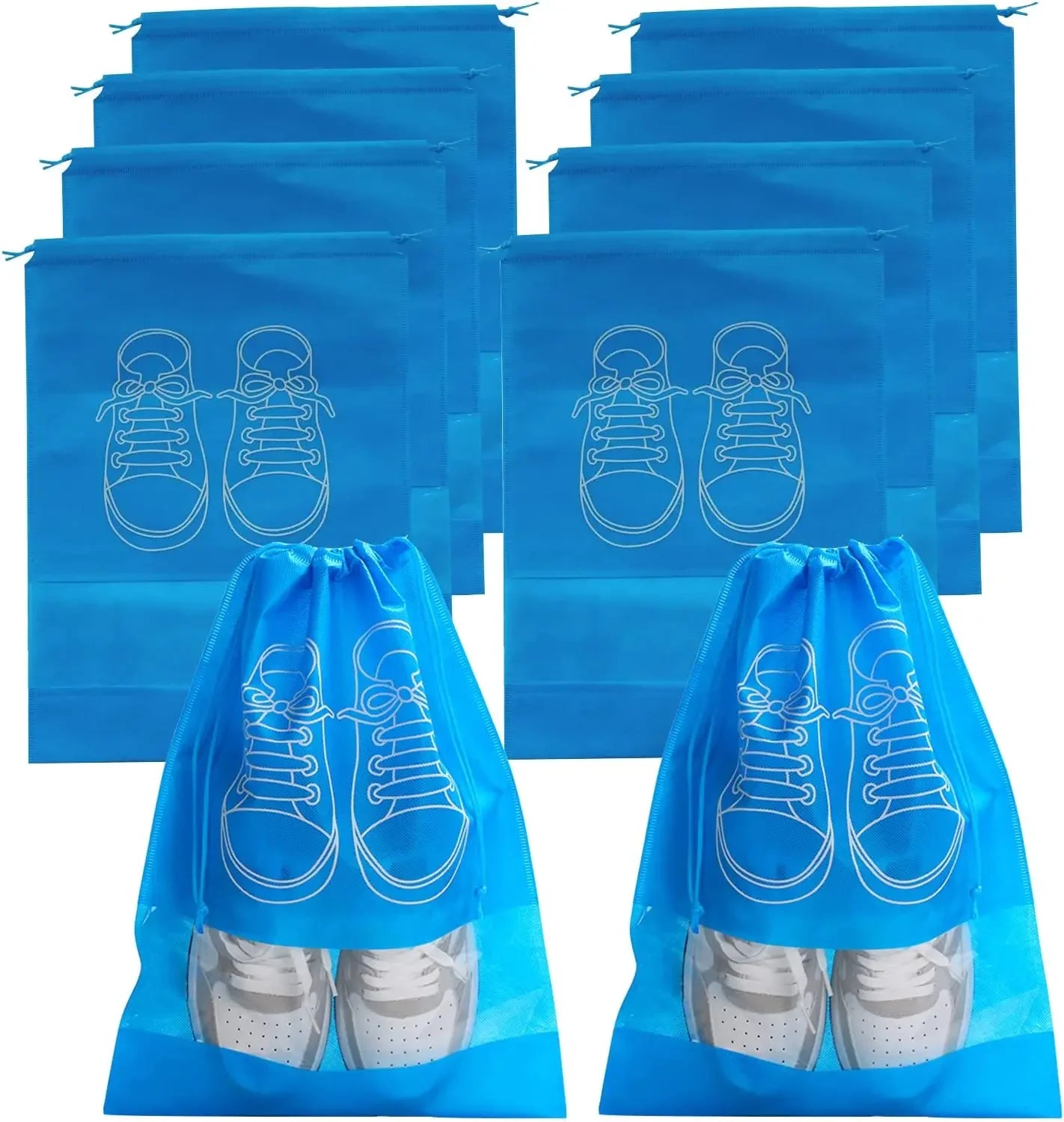 Foldable Non-Woven Shoe Storage Bag