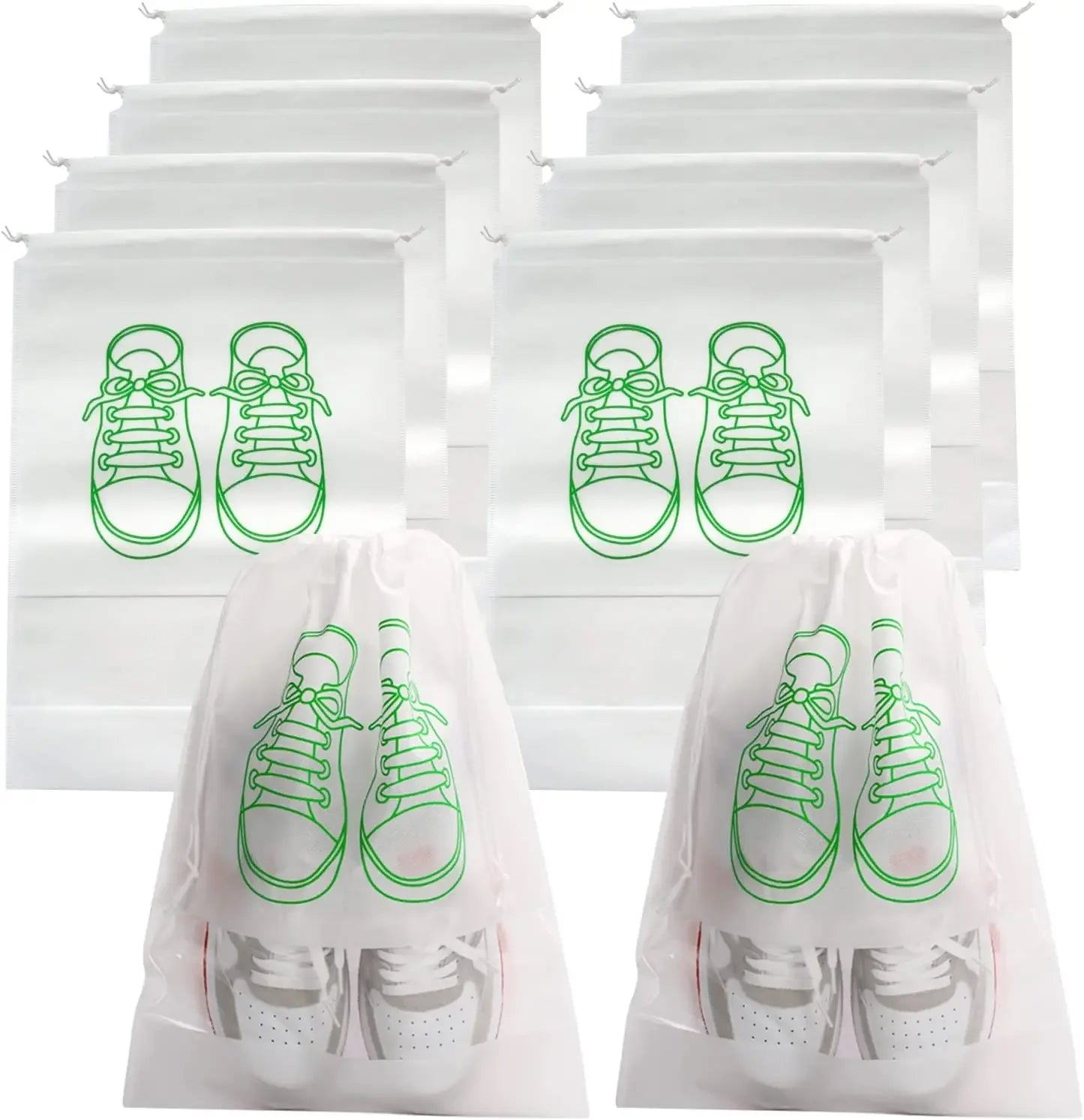 Foldable Non-Woven Shoe Storage Bag